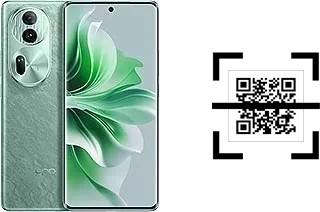 How to read QR codes on an Oppo Reno11 Pro (China)?