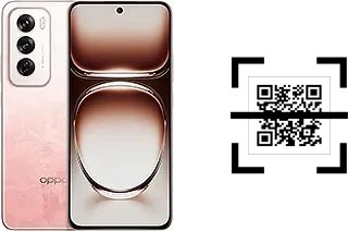 How to read QR codes on an Oppo Reno12 (China)?