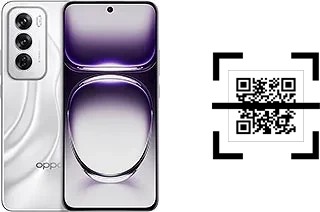 How to read QR codes on an Oppo Reno12?