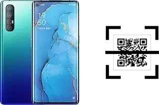 How to read QR codes on an Oppo Reno3 Pro?