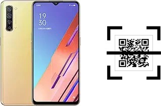 How to read QR codes on an Oppo Reno3 Youth?