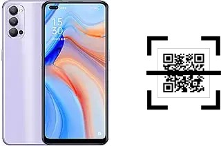 How to read QR codes on an Oppo Reno4 5G?