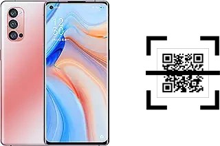 How to read QR codes on an Oppo Reno4 Pro 5G?