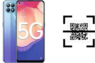 How to read QR codes on an Oppo Reno4 SE?