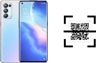 How to read QR codes on an Oppo Reno5 Pro 5G?