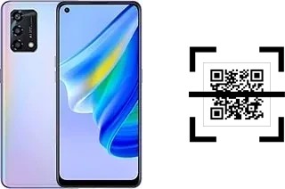 How to read QR codes on an Oppo Reno6 Lite?