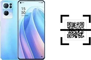 How to read QR codes on an Oppo Reno7 Pro 5G?