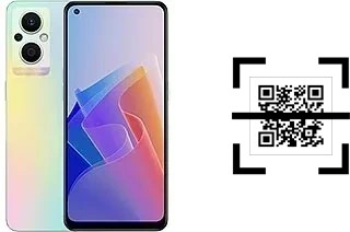 How to read QR codes on an Oppo Reno7 Lite?