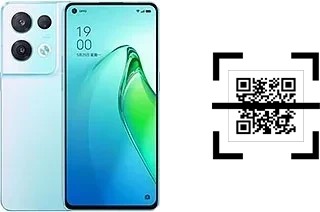 How to read QR codes on an Oppo Reno8 Pro?