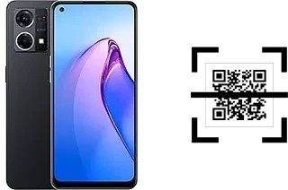 How to read QR codes on an Oppo Reno8 4G?