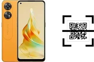 How to read QR codes on an Oppo Reno8 T?