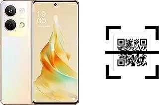 How to read QR codes on an Oppo Reno9 Pro?