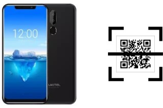 How to read QR codes on an Oukitel C12 Pro?