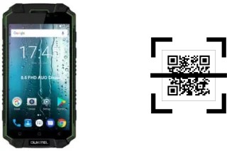 How to read QR codes on an Oukitel K10000 Max?