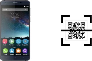 How to read QR codes on an Oukitel K6000 Pro?