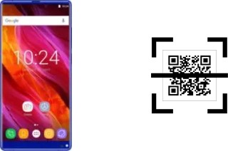 How to read QR codes on an Oukitel Mix 2?