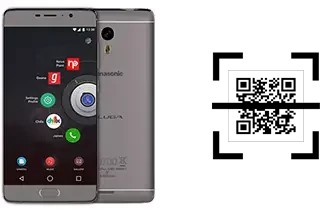 How to read QR codes on a Panasonic Eluga A3?