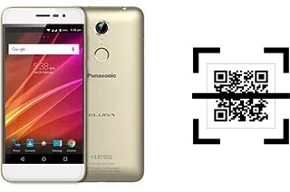 How to read QR codes on a Panasonic Eluga Arc?