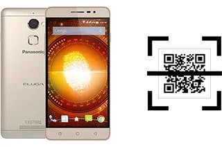 How to read QR codes on a Panasonic Eluga Mark?