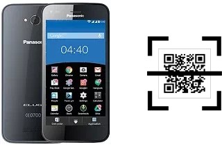 How to read QR codes on a Panasonic Eluga S mini?