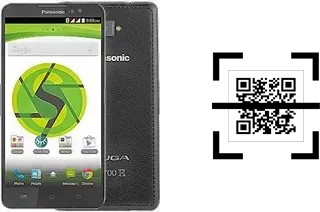 How to read QR codes on a Panasonic Eluga S?