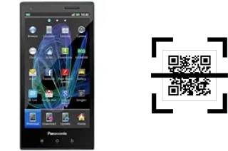 How to read QR codes on a Panasonic Eluga DL1?