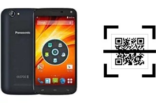 How to read QR codes on a Panasonic P41?