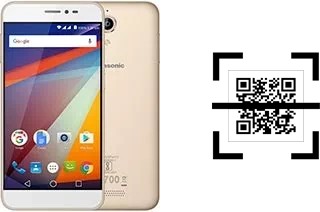 How to read QR codes on a Panasonic P85?