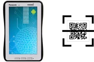 How to read QR codes on a Panasonic Toughpad JT-B1?