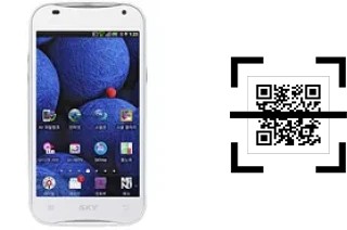 How to read QR codes on a Pantech Vega LTE EX IM-A820L?