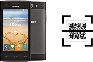 How to read QR codes on a Philips S309?
