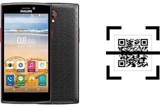 How to read QR codes on a Philips S337?