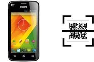 How to read QR codes on a Philips T3566?