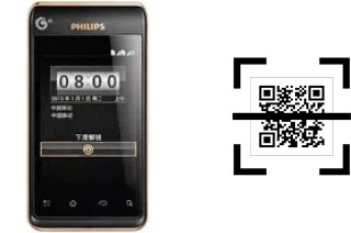 How to read QR codes on a Philips T939?