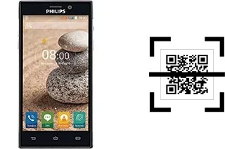 How to read QR codes on a Philips V787?