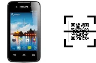 How to read QR codes on a Philips W5510?