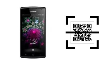 How to read QR codes on a Pioneer P80w?