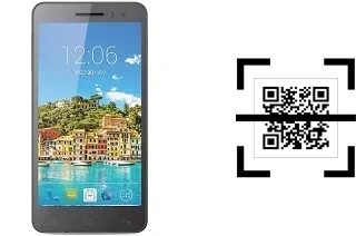 How to read QR codes on a Posh Titan HD E500?