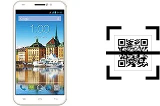 How to read QR codes on a Posh Titan Max HD E550?