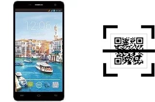 How to read QR codes on a Posh Titan Max HD E600?