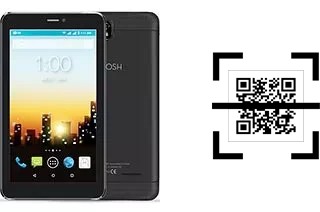 How to read QR codes on a Posh Equal Plus X700?