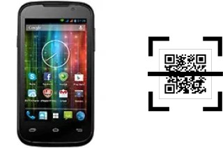 How to read QR codes on a Prestigio MultiPhone 3400 Duo?