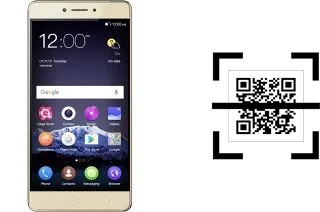 How to read QR codes on a QMobile King Kong Max?