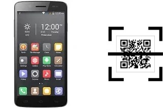 How to read QR codes on a QMobile Linq L10?