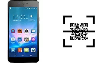 How to read QR codes on a QMobile Linq L15?