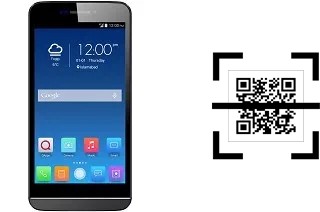 How to read QR codes on a QMobile Noir LT250?