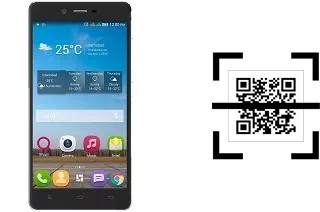 How to read QR codes on a QMobile Noir M300?