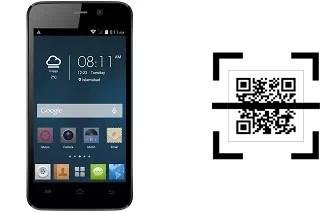 How to read QR codes on a QMobile Noir X35?