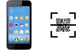 How to read QR codes on a QMobile Noir X350?