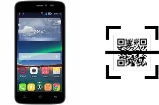 How to read QR codes on a QMobile Noir X400?